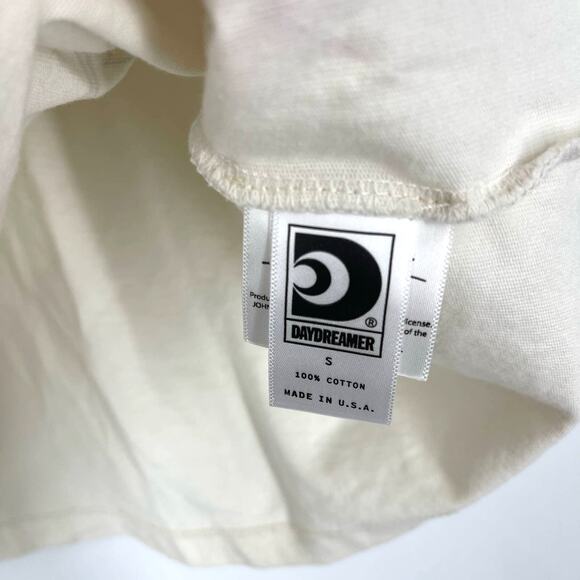 Daydreamer Johnny Cash Riders In The Sky Reverse Girlfriend Tee Cream Small - Picture 5 of 7